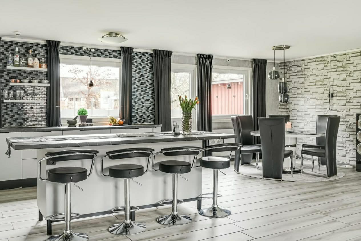 Komplett husrenovering inomhus